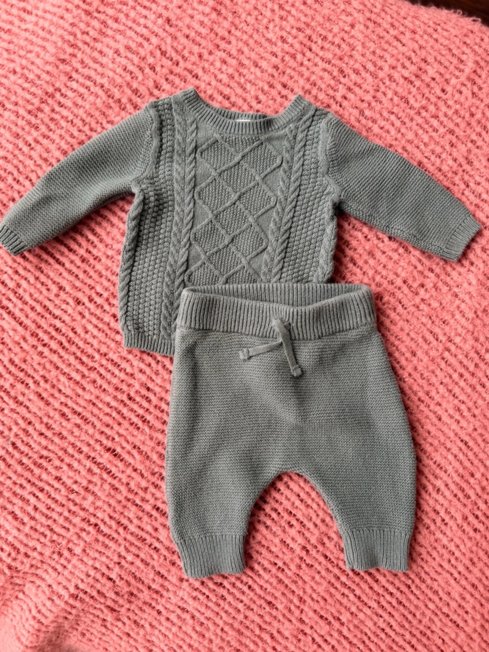 Carter’s▪️ Knit Sweater Set▪️Sage Green